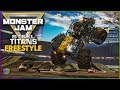 10 Truck Indy Freestyle! | Monster Jam Steel Titans