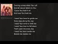 Morning Comes When You Call (with Lyrics) The 2nd Chapter of Acts/In the Volume of the Book