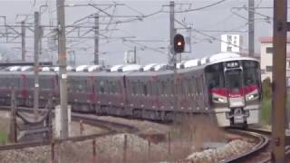 227系7B（A48＋S22＋S25）試9345M　旭川通過