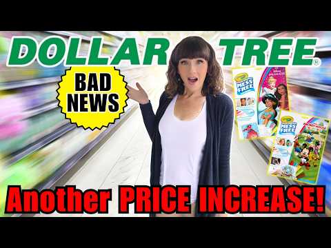 NEW Dollar Tree Haul & ANOTHER PRICE INCREASE😮