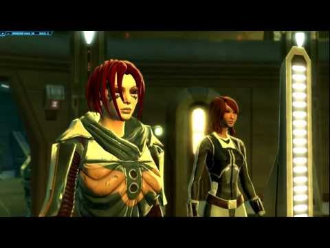 Bounty Hunter Melee Entrance Cutscene [Fiara Fellstar] (The Old Republic)