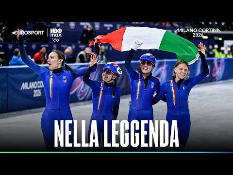 Arianna FONTANA sempre più nella storia! ARGENTO con la staffetta  | #MilanoCortina2026