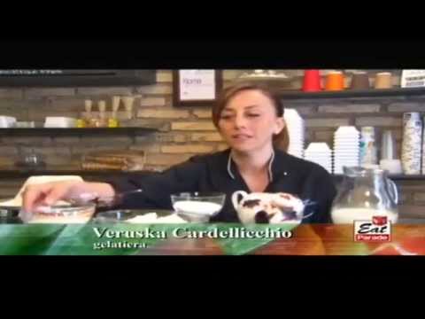 Veruska Cardellicchio - Gelateria daRe - Tg2 Eat Parade puntata del 23.08.2013