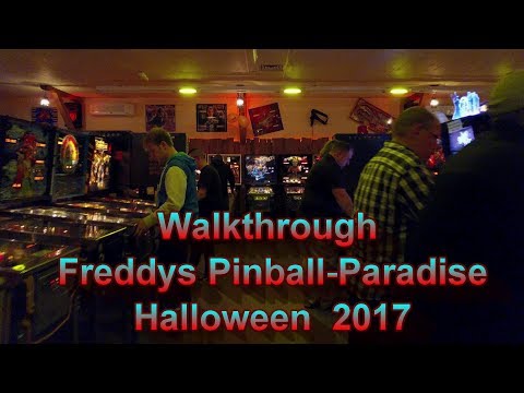 Freddy's Pinball Paradise Halloween 2017 Walkthrough Germany Flipper