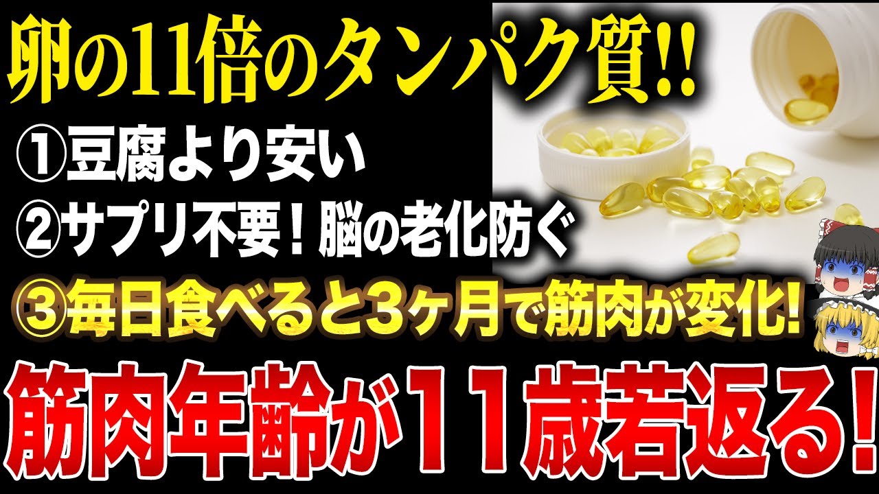 高齢者が絶対に食べるべき脳の老化予防に最適な最強食品TOP10を、海外の研究結果をもとに解説【ゆっくり解説】