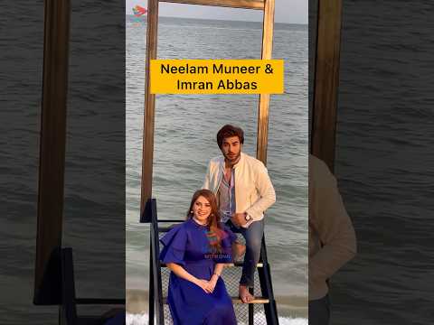 Neelam Muneer & Imran Abbas at the set of Drama Ehraam e Junoon , #neelammuneer #ehraamejunoon