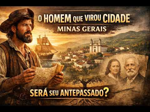 O homem que atravessou o oceano, virou nome de cidade em Minas Gerais e pode ser seu antepassado.