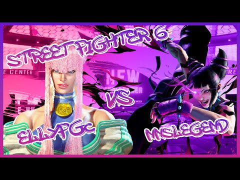 Street Fighter 6: NnsLegend (Juri) Vs Elly (Manon) | Casual Matches