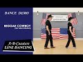 REGGAE COWBOY - Line Dance Demo & Walk Through