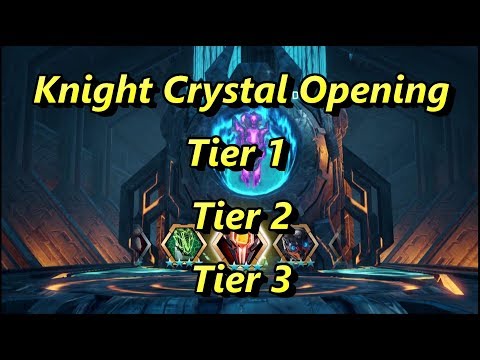 Knight Crystal Openings - Transformers: Forged to Fight