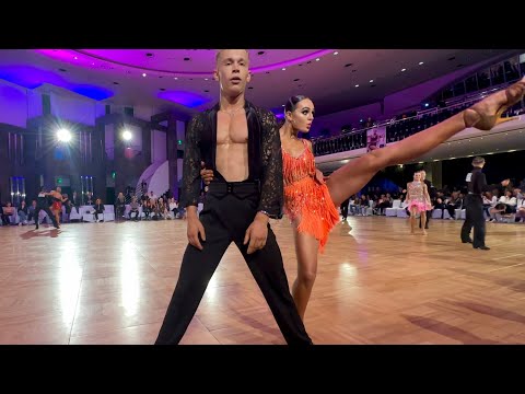 Mads Friis Lassen & Anastasiia Hrosheva (DEN) International Open Latin Adult [Jive 2] Bremen 2024
