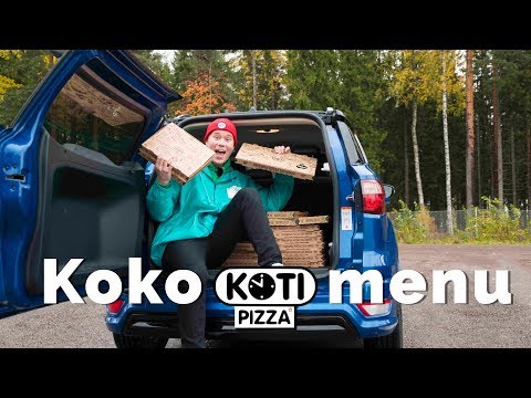 TESTATAAN KOTIPIZZAN MENU !!!