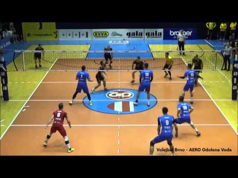 Volejbal Brno vs. AERO Odolena Voda 2015/16