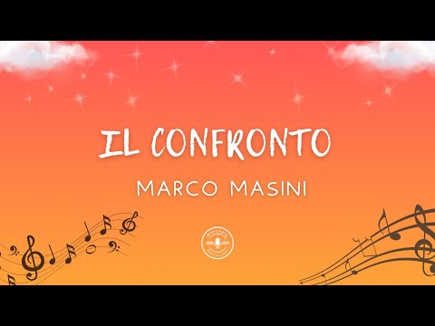 Marco Masini – Il Confronto | Testo e Canzone