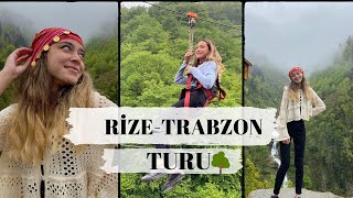 RİZE-TRABZON TURU | KARADENİZ GEZİSİ | ZİPLİNE