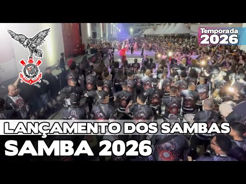 GAVIÕES DA FIEL 2026 AO VIVO | LANÇAMENTO DOS SAMBAS DE SP 4K | #LDS26