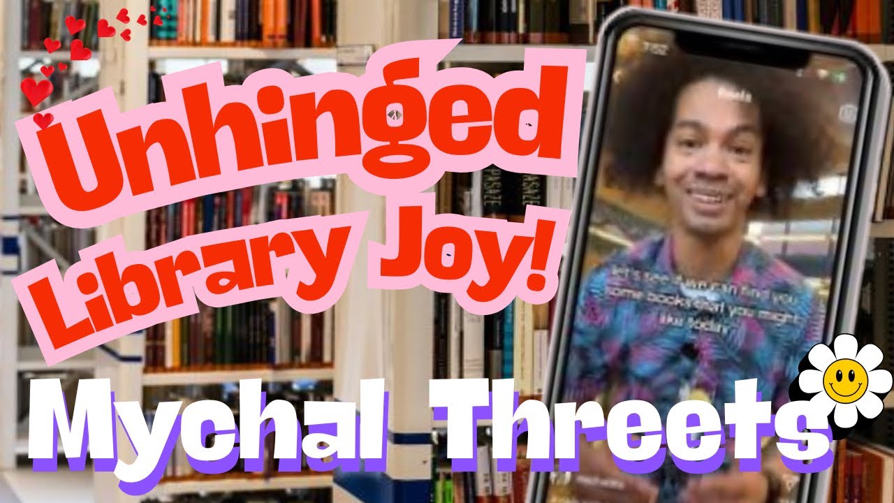 Librarian: Mychal Threets' Journey from Shelving Books to Social Media Stardom #tiktok #books