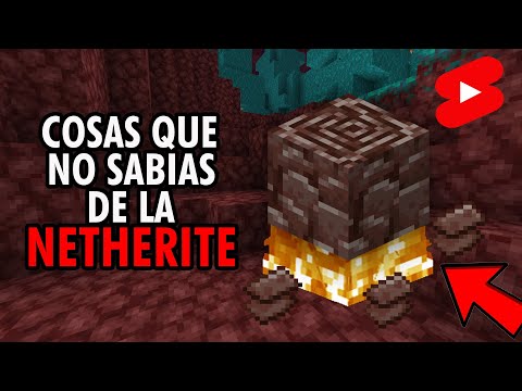 Things you didn't know about the Netherite - Minecraft (Netherite)