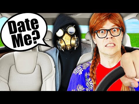 Picked Up Mr. X In an Uber Disguise for 24 Hours! (Gone Wrong) Matt and Rebecca