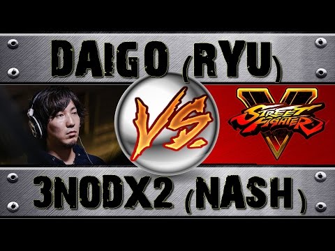 Street Fighter V DAIGO (RYU) VS 3NODX2 (NASH) RANKED MATCH - VER 1.01 HD