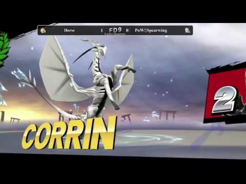 FD9 Losers Quarters - Horse (Zero Suit Samus) vs PoW!|Spearwing (Corrin)