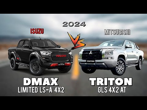 ISUZU DMAX LIMITED LS-A 4X2 2024 vs MITSUBISHI TRITON GLS 4X2 2024