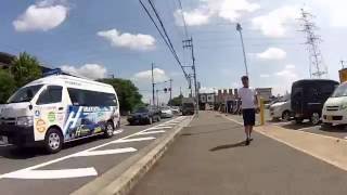 鶴見緑地駅から枚方市駅まで（北河内サイクルライン）