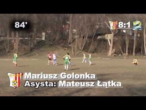 Mariusz Golonka - 8:1 (84') Sparing Seniorów: Płomień Limanowa - LKS Mordarka (14.04.2013r.)