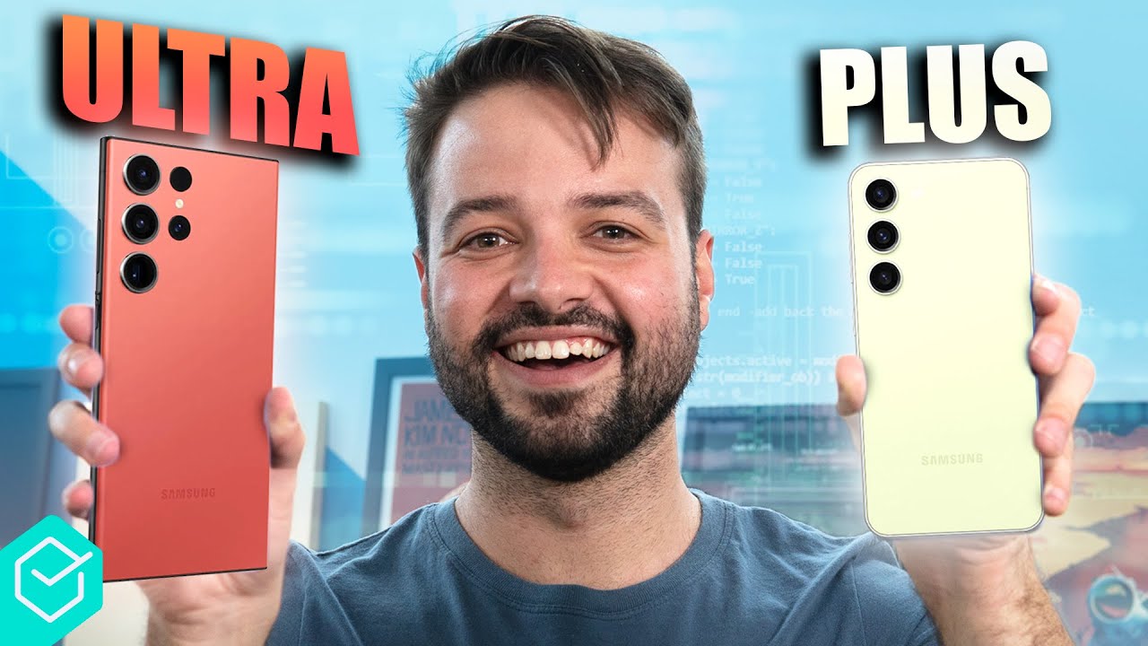 GALAXY S23 ULTRA vs S23 PLUS // qual vale mais a pena pegar? Comparativo!!