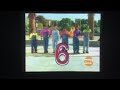 Sesame Street Stamp Clap Number 6 Kids Segments 1999