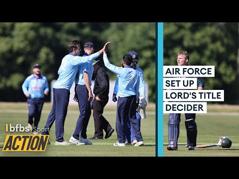 🏏 RAF beat Royal Navy to set up title decider | ACTION