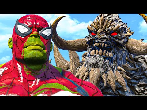 Spider-Hulk vs Doomdays