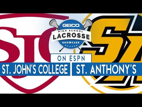 2022 GEICO High School Lacrosse Showcase - St. John's (DC) vs St. Anthony's (NY) - ESPN Broadcast