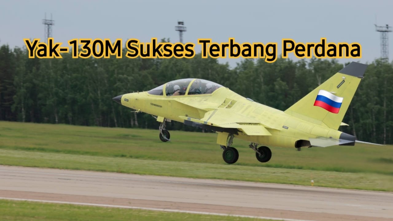 Jet Latih Tempur Rusia Yak-130M Sukses Terbang Perdana