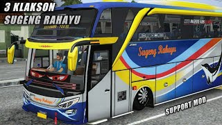 Download lagu KODENAME 3 KLAKSON SUGENG RAHAYU SUPPORT MOD BUSSID V4.3.4 mp3