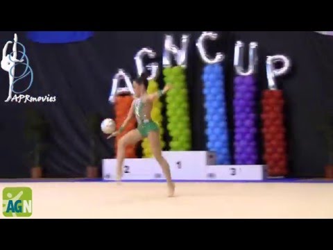 Elizaveta Iampolskaia - RhytmoCats (LUX) - Bola (Ball) - Junior - AGN Cup 2016