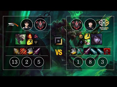 HLE Zenit Twitch vs SRB Sangyoon Aphelios Bot - KR Patch 10.12
