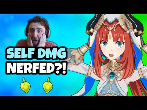 They Nerfed Bloom Self-Damage?! Kokomi vs Barbara healing calcs!