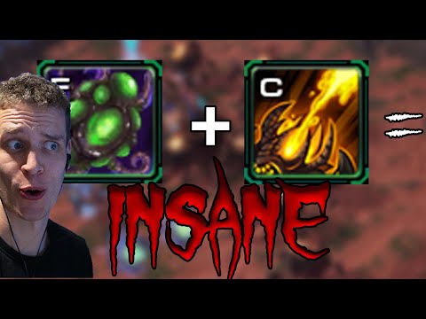 Old School Zerg COMBINATION In Beating Grandmasters With Stupid Stuff