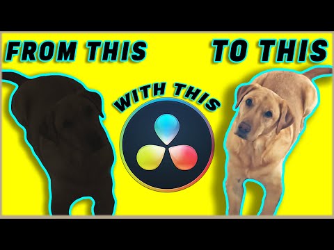 Fix Underexposed Footage in Davinci Resolve 17!