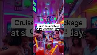 Cruise Drink Package Calculator!! cruise drink package math, cruise drink package calculator, cruise
