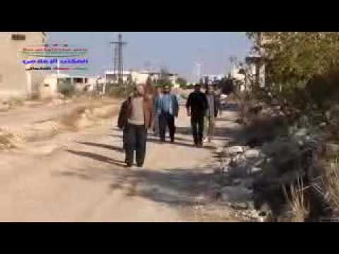 لقاء مع بعض قادة كتيبة عمر الفاروق بعد السيطرة على مدينة مورك في ريف حماة