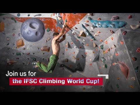 Live: Join us for the IFSC Climbing World Cup! 2019国际攀联世界杯攀岩赛