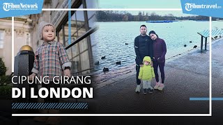 Rayyanza Kedinginan di London, Tetap Girang Lihat Bebek dari Tepi Kolam