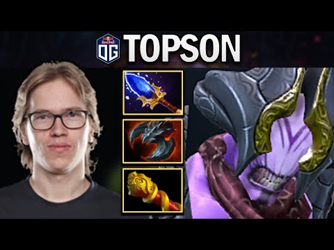 OG.TOPSON SMURF FACELESS VOID WITH AGHANIMS-MKB - DOTA 2 7.27 GAMEPLAY