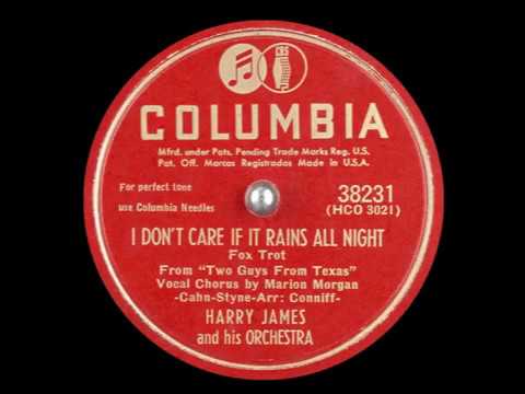 I Don’t Care If It Rains All Night - Harry James & Marion Morgan, 1947