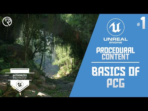 Unreal Engine 5 Tutorial - Procedural Content Generation Part 1: Basics of PCG