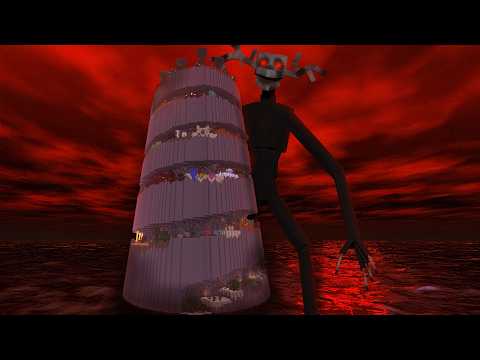 Parkour Spiral, but there's HORROR MODS