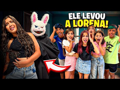 The evil rabbit took Lorena Pina to the vacation mansion.