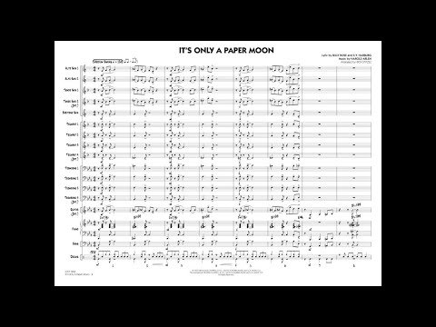 It's Only a Paper Moon arranged by Rick Stitzel